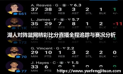 湖人对阵篮网精彩比分直播全程追踪与赛况分析